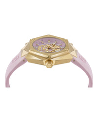 Philipp Plein Womens Gold 40mm Strap Fashion Watch