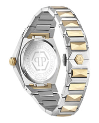 Philipp Plein Womens Two Tone 40mm Bracelet Fashion Watch