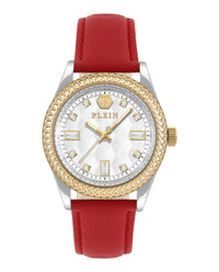 Philipp Plein Womens Two Tone 38mm Strap Fashion Watch