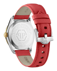 Philipp Plein Womens Two Tone 38mm Strap Fashion Watch