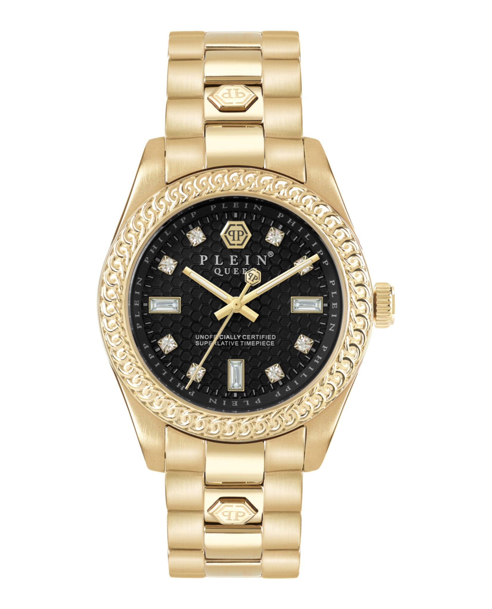 Philipp Plein Womens Queen 36mm Bracelet Fashion Watch