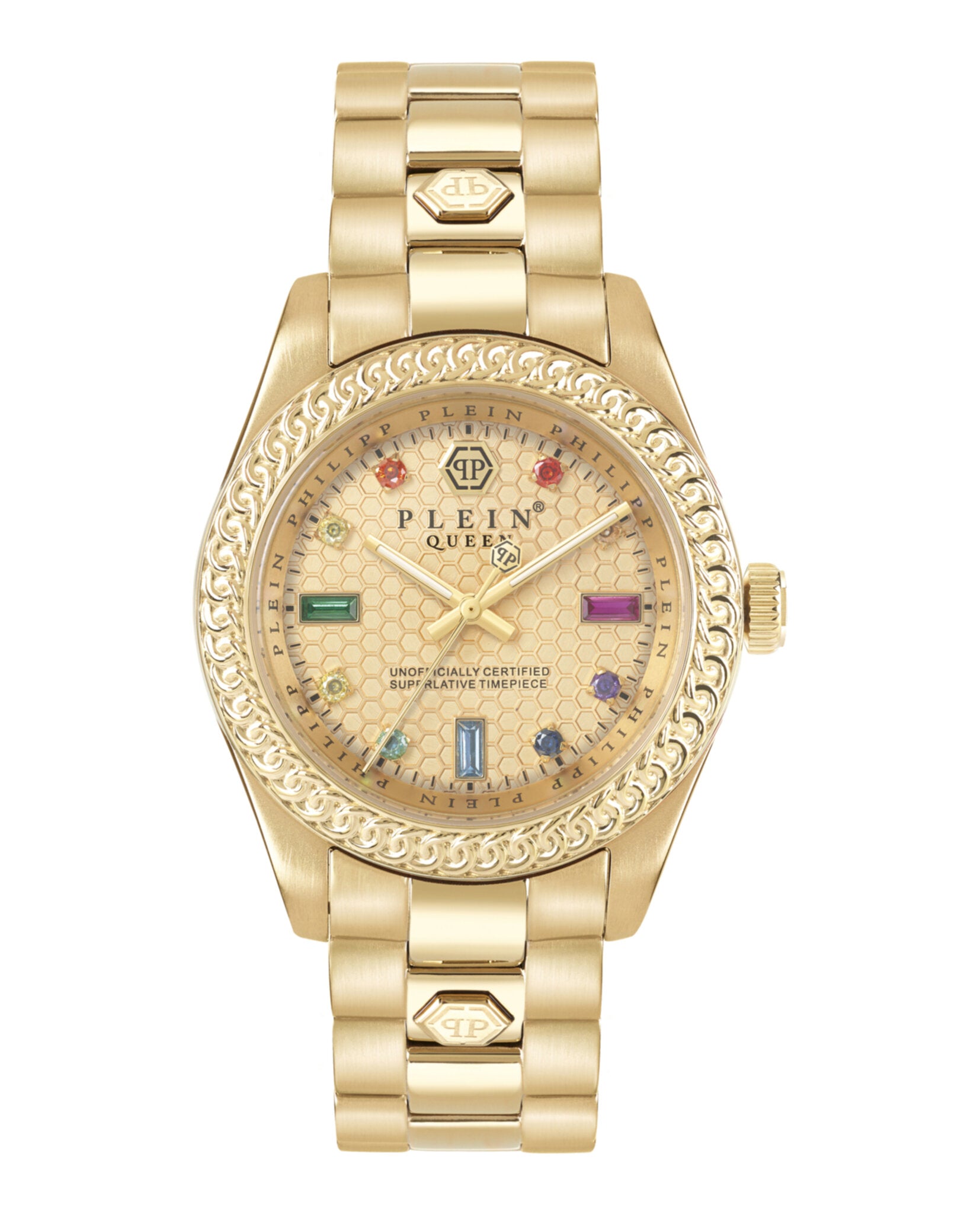 Philipp Plein Womens Queen 36mm Bracelet Fashion Watch