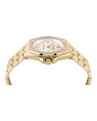 Philipp Plein Womens Gold 38mm Bracelet Fashion Watch