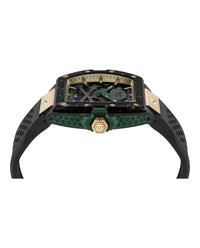 Philipp Plein Mens Two Tone 44mm Strap Fashion Watch