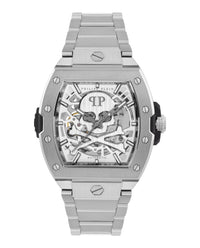 Philipp Plein Mens Stainless Steel 44mm Bracelet Fashion Watch