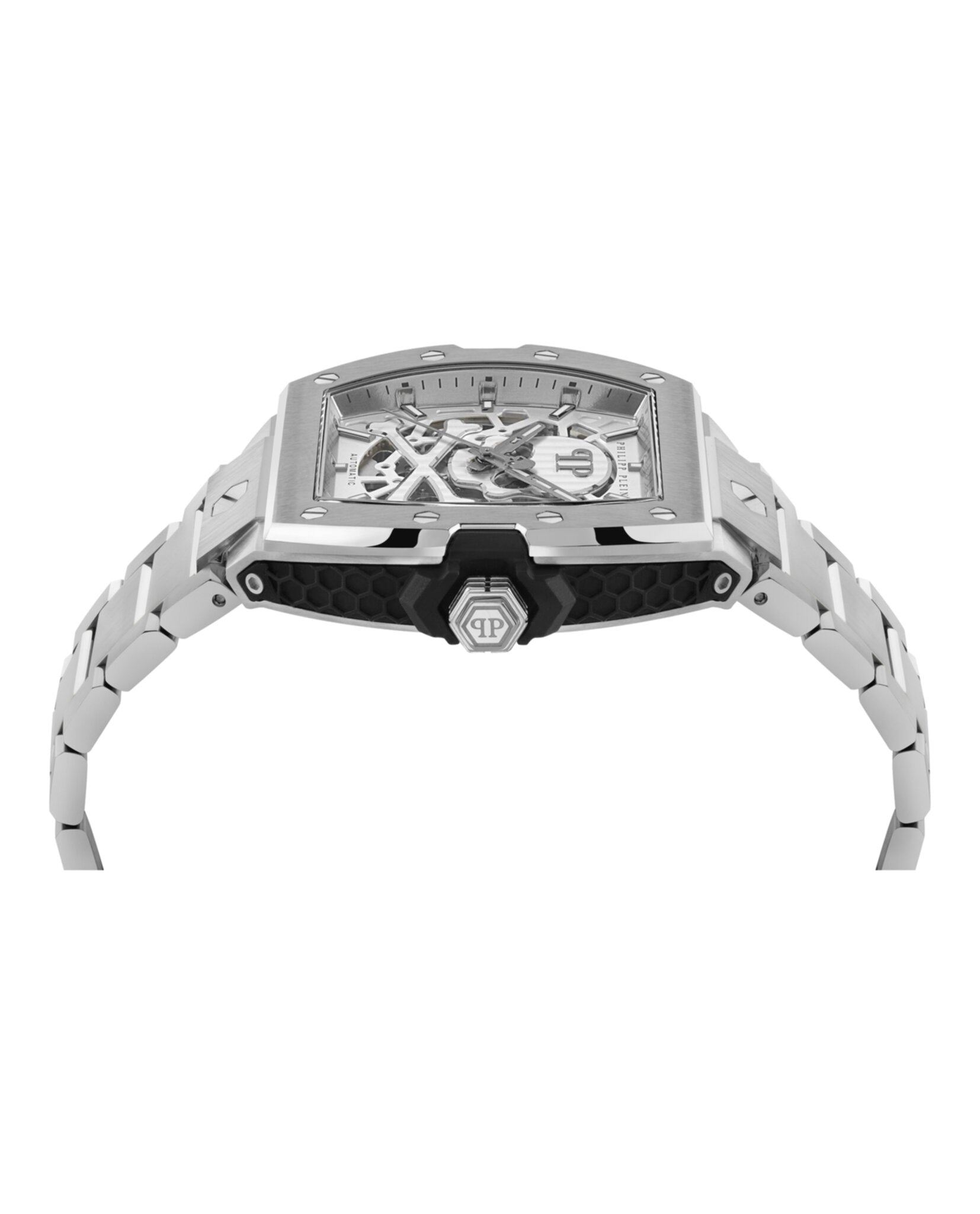 Philipp Plein Mens  Stainless Steel 44mm Bracelet Fashion Watch