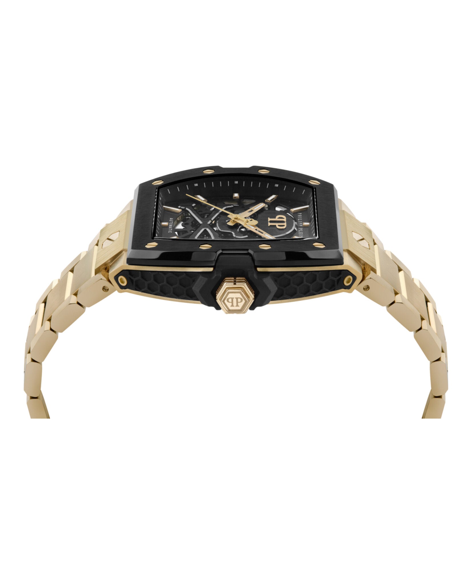 Philipp Plein Mens The $keleton 44mm Strap Fashion Watch