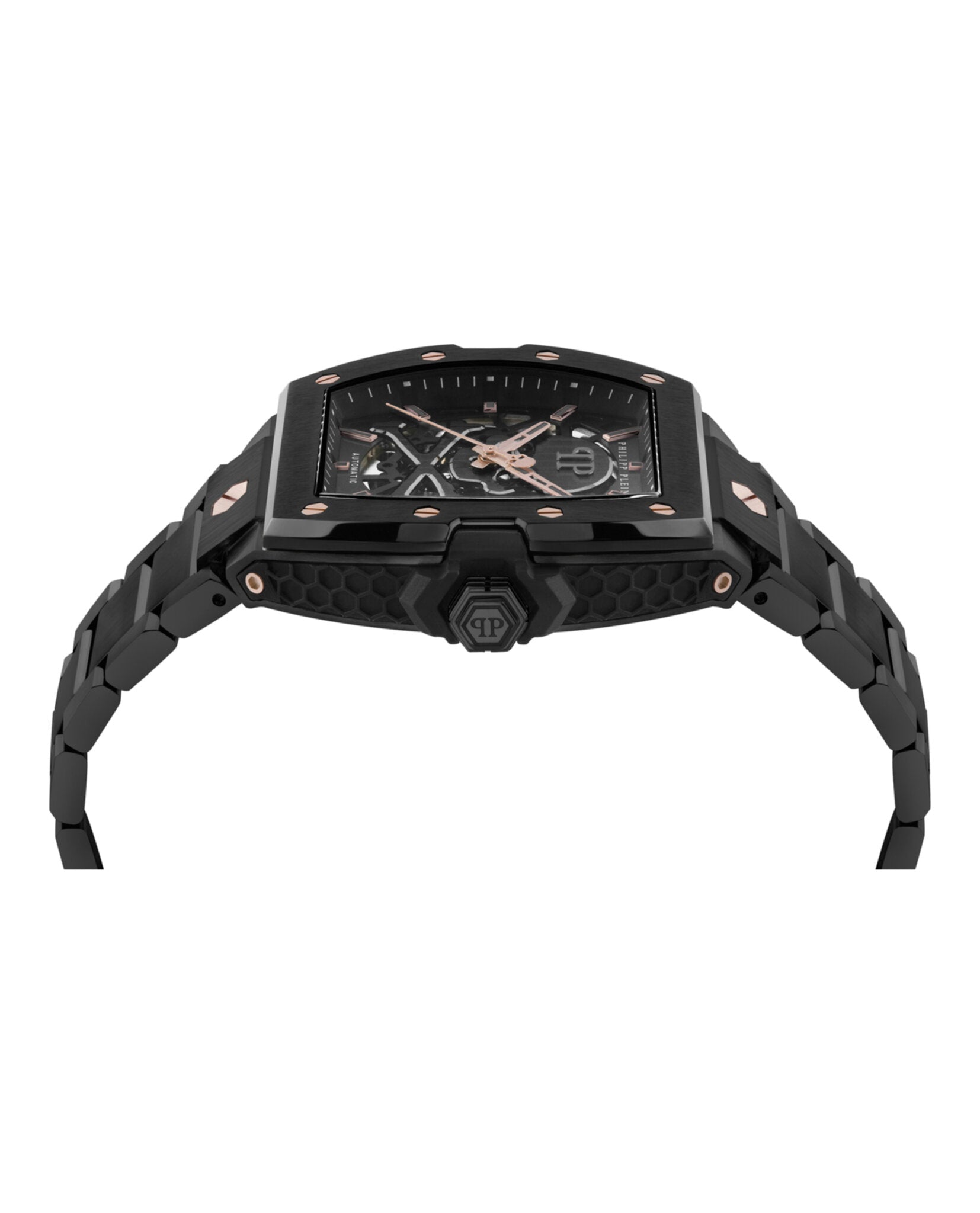 Philipp Plein Mens The $keleton 44mm Strap Fashion Watch