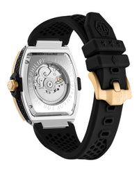 Philipp Plein Mens Two Tone 44mm Strap Fashion Watch