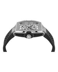 Philipp Plein Mens Stainless Steel 44mm Strap Fashion Watch
