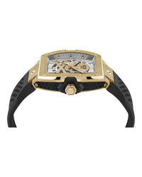Philipp Plein Mens Gold 44mm Strap Fashion Watch
