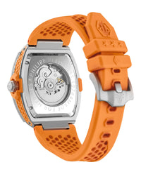 Philipp Plein Mens Stainless Steel 44mm Strap Fashion Watch