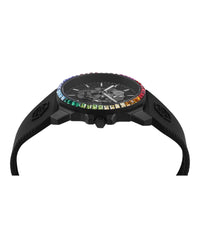 Philipp Plein Mens IP Black 40mm Strap Fashion Watch