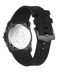 Philipp Plein Mens IP Black 40mm Strap Fashion Watch