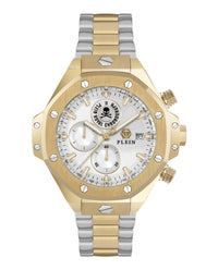 Philipp Plein Mens Two Tone 46mm Bracelet Fashion Watch