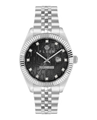 Philipp Plein Mens Stainless Steel 41mm Bracelet Fashion Watch
