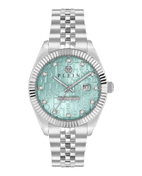 Philipp Plein Mens Stainless Steel 41mm Bracelet Fashion Watch