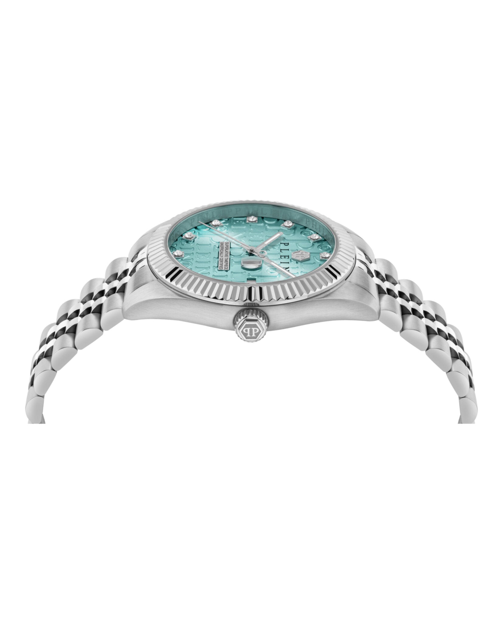 Philipp Plein Mens Stainless Steel 41mm Bracelet Fashion Watch