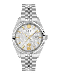 Philipp Plein Mens Stainless Steel 41mm Bracelet Fashion Watch