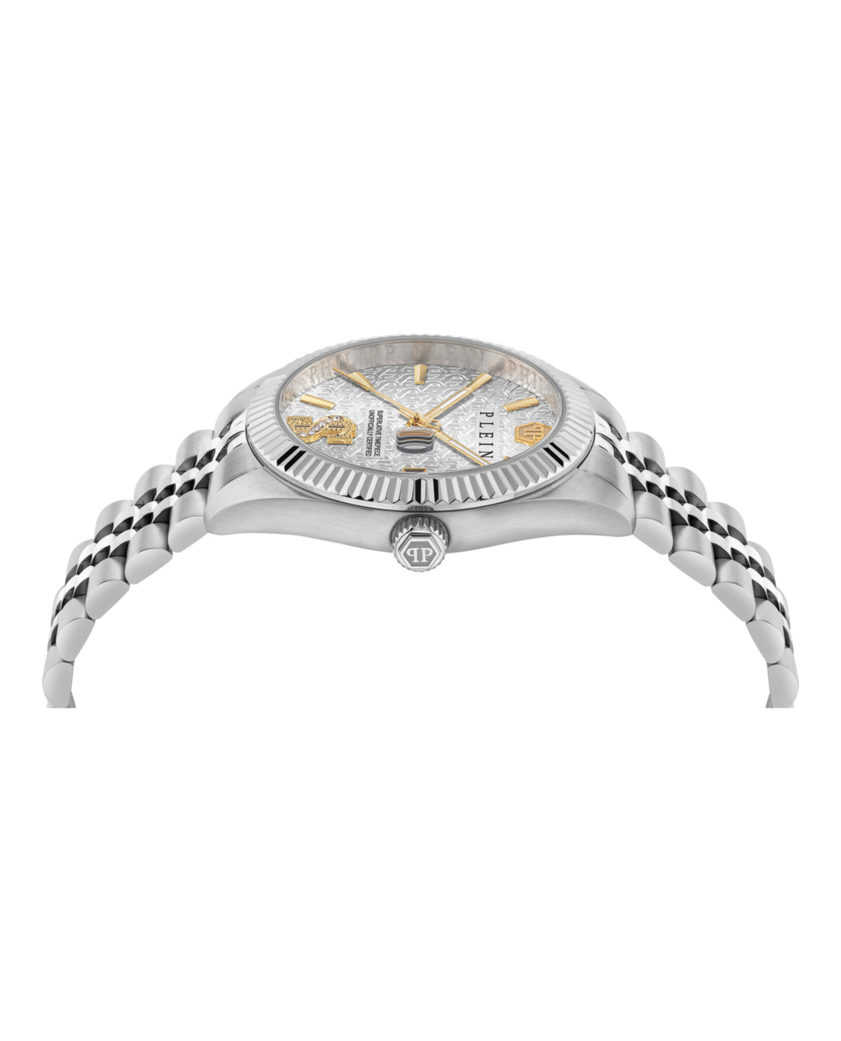Philipp Plein Mens Stainless Steel 41mm Bracelet Fashion Watch