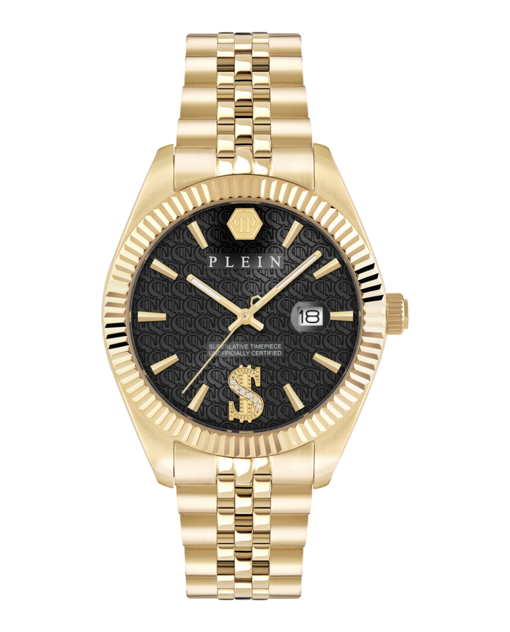 Philipp Plein Mens 45mm Strap Fashion Watch