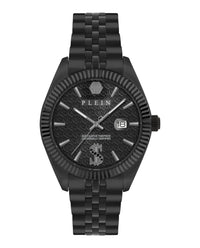 Philipp Plein Mens Black 41mm Bracelet Fashion Watch