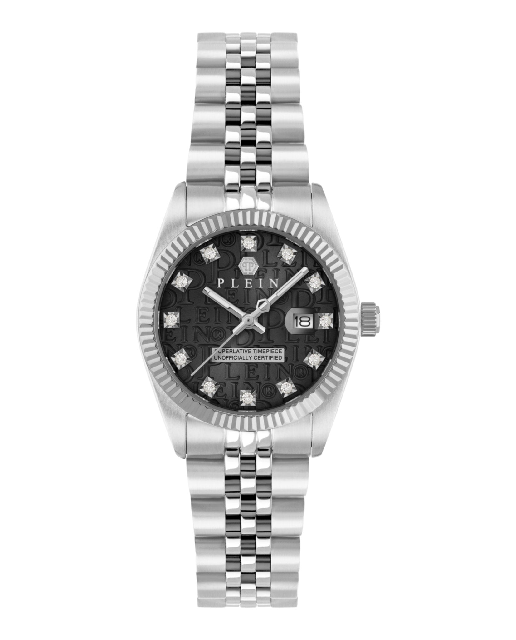 Philipp Plein Womens Stainless Steel 28mm Bracelet Fashion Watch