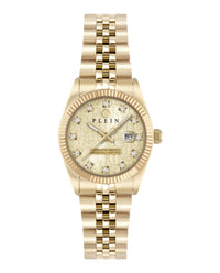 Philipp Plein Womens Gold 28mm Bracelet Fashion Watch