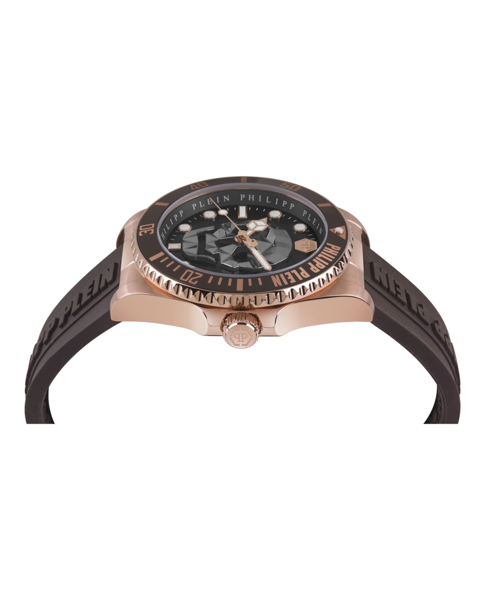 Philipp Plein Mens The $kull 46mm Strap Fashion Watch