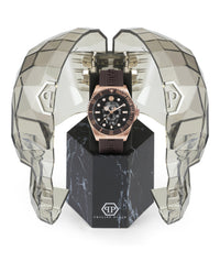 Philipp Plein Mens The $kull 46mm Strap Fashion Watch