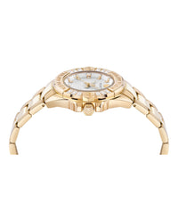 Philipp Plein Womens Gold 38mm Bracelet Fashion Watch