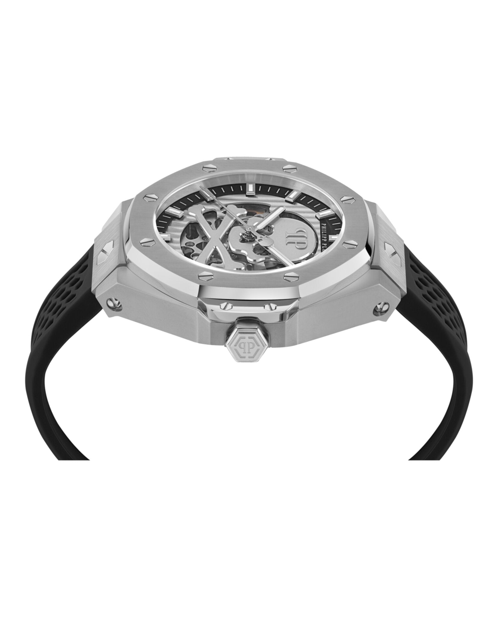 Philipp Plein Mens 46mm Strap Fashion Watch