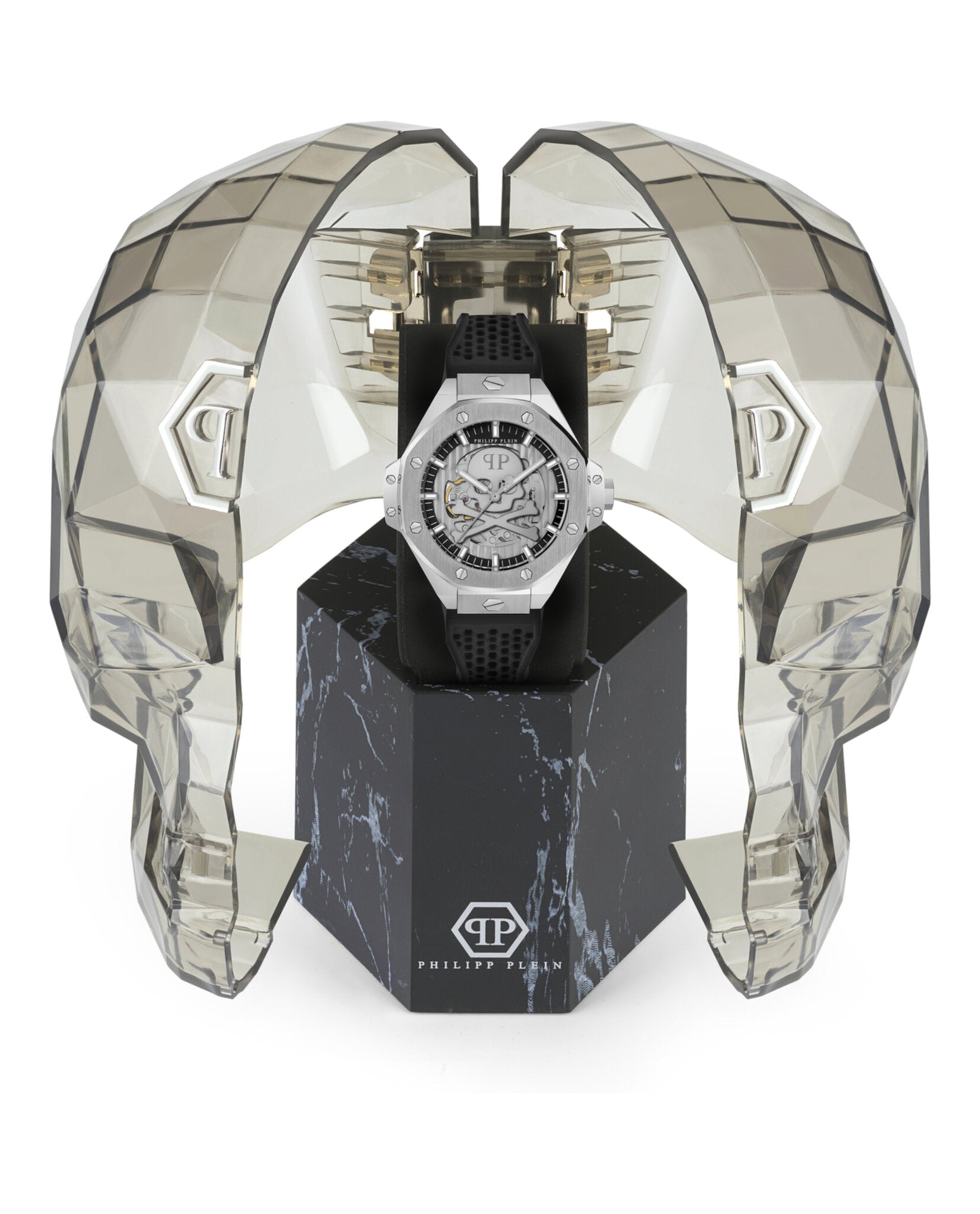 Philipp Plein Mens 46mm Strap Fashion Watch