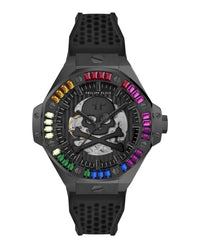 Philipp Plein Mens 46mm Strap Fashion Watch