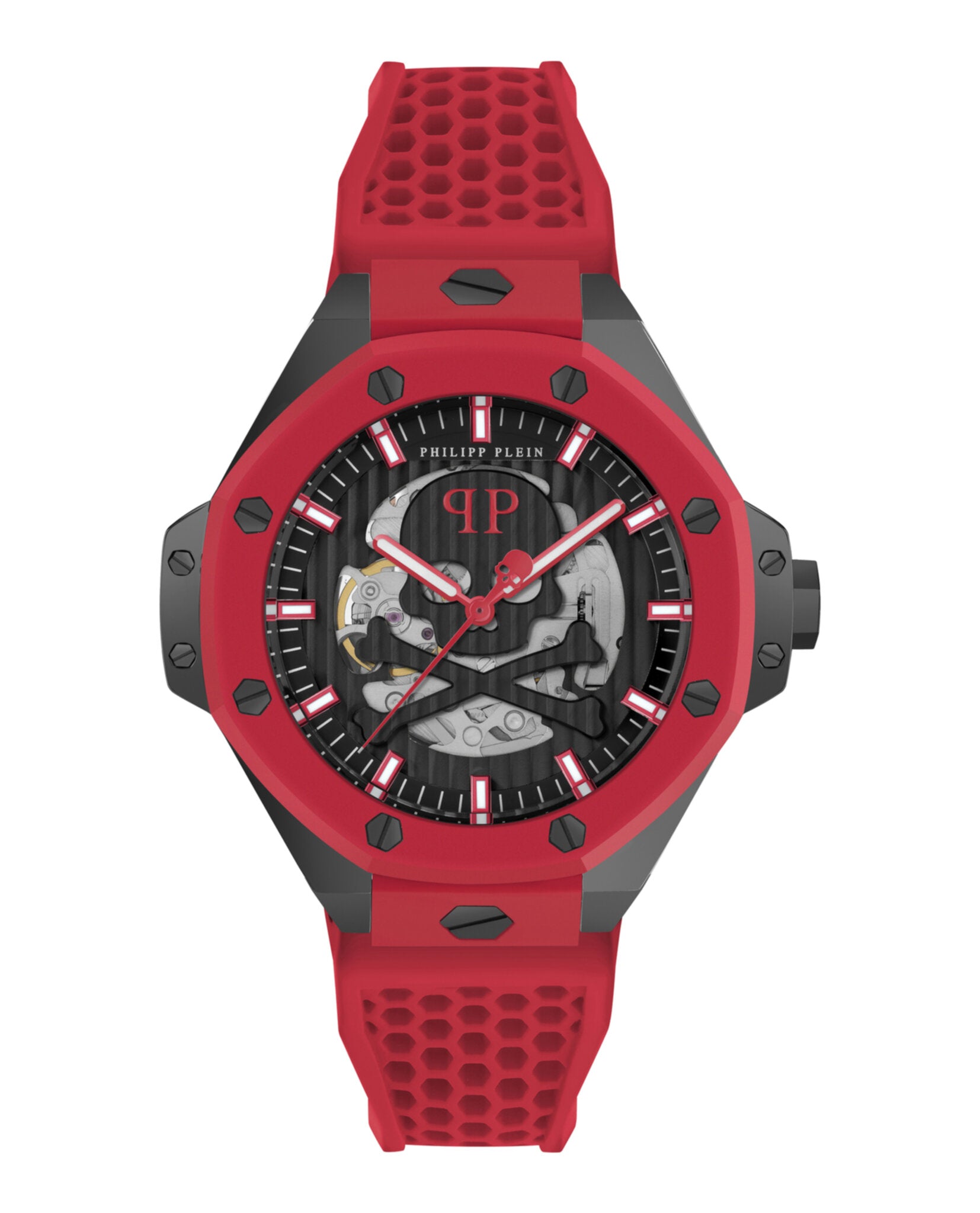 Philipp Plein Mens 46mm Strap Fashion Watch