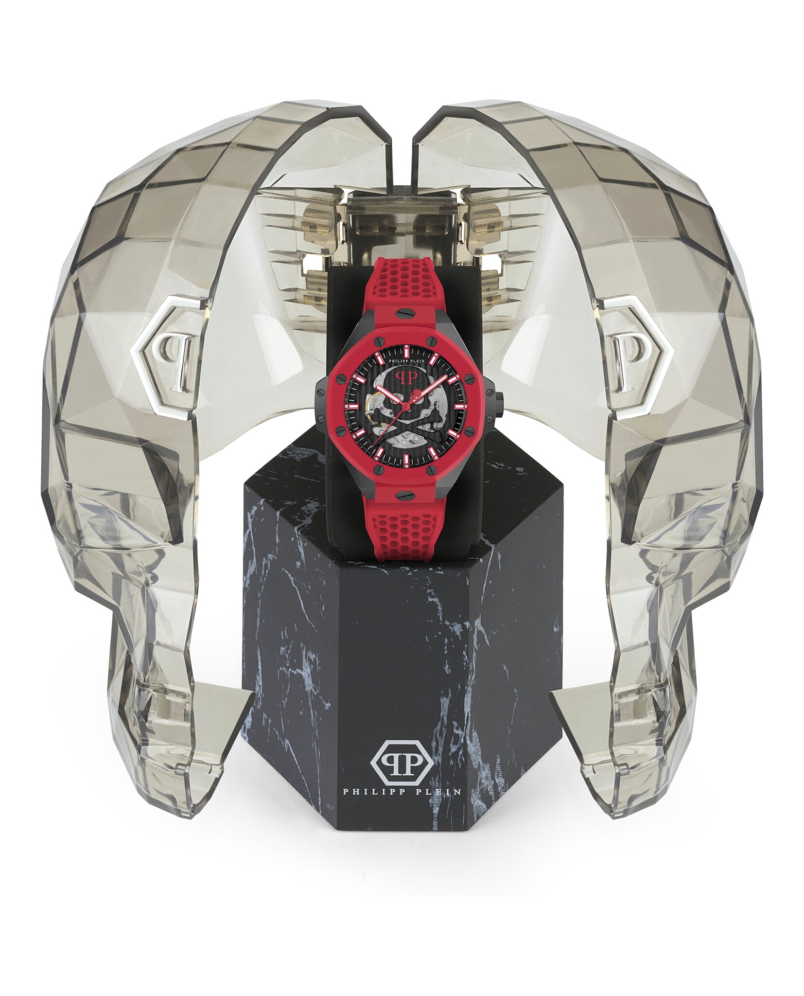 Philipp Plein Mens 46mm Strap Fashion Watch