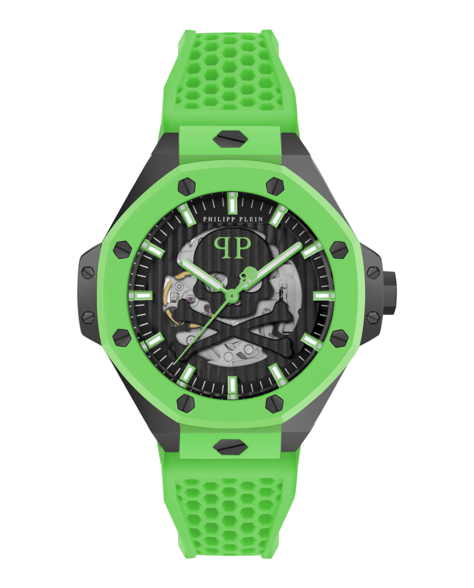 Philipp Plein Mens 46mm Strap Fashion Watch