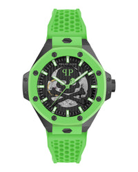 Philipp Plein Mens 46mm Strap Fashion Watch