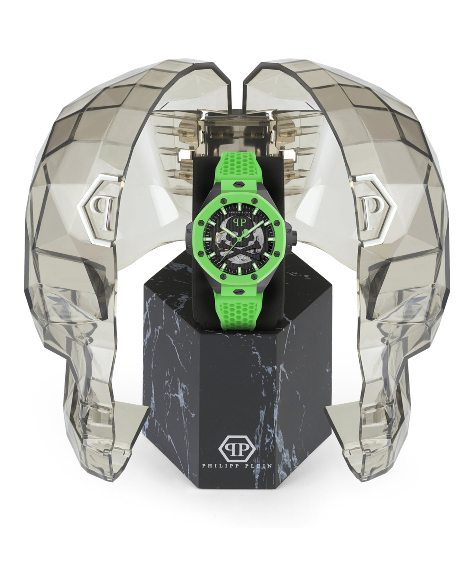 Philipp Plein Mens 46mm Strap Fashion Watch