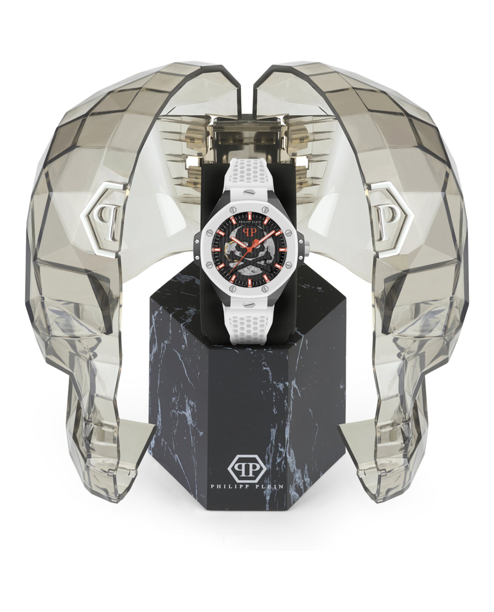 Philipp Plein Mens 46mm Strap Fashion Watch