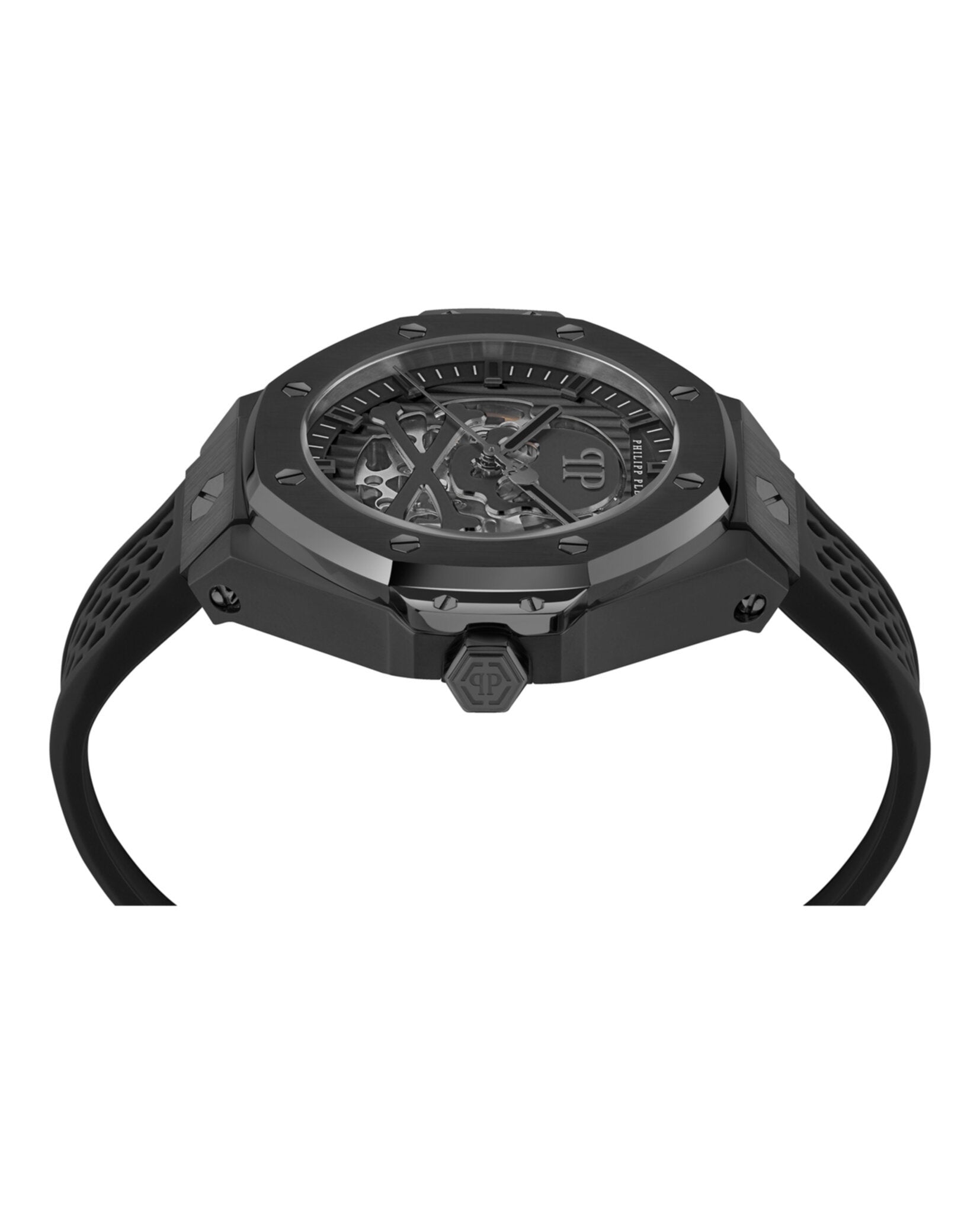 Philipp Plein Mens 46mm Strap Fashion Watch
