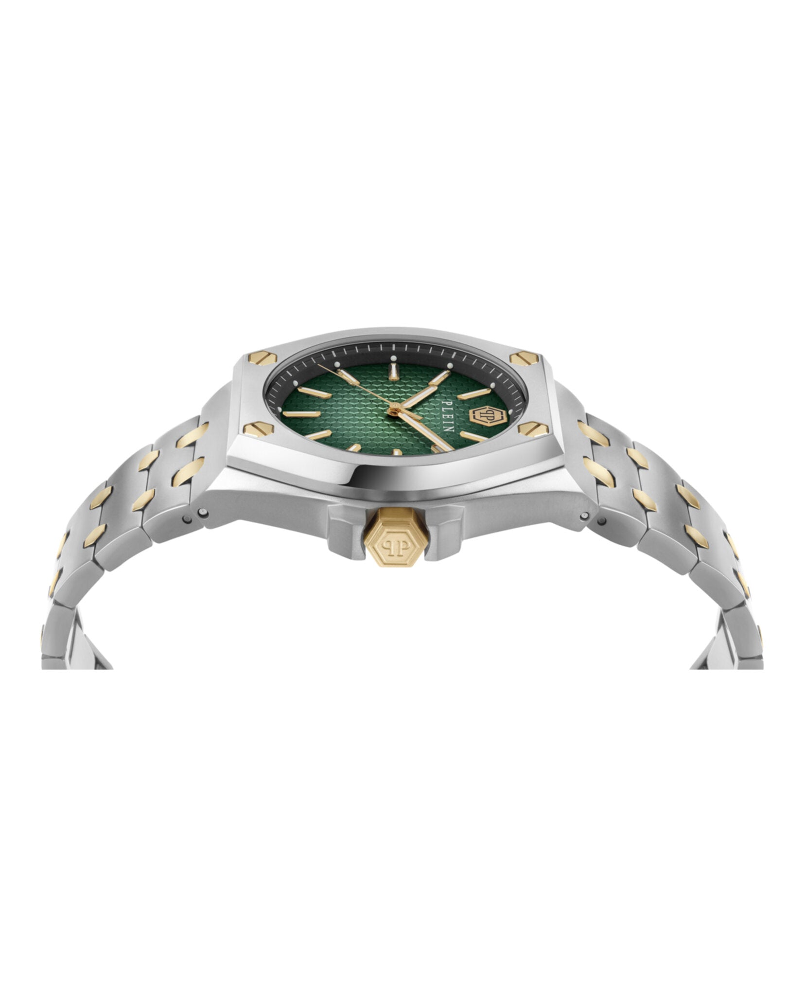 Philipp Plein Philipp Plein Mens  Two Tone 43mm Bracelet Fashion Watch