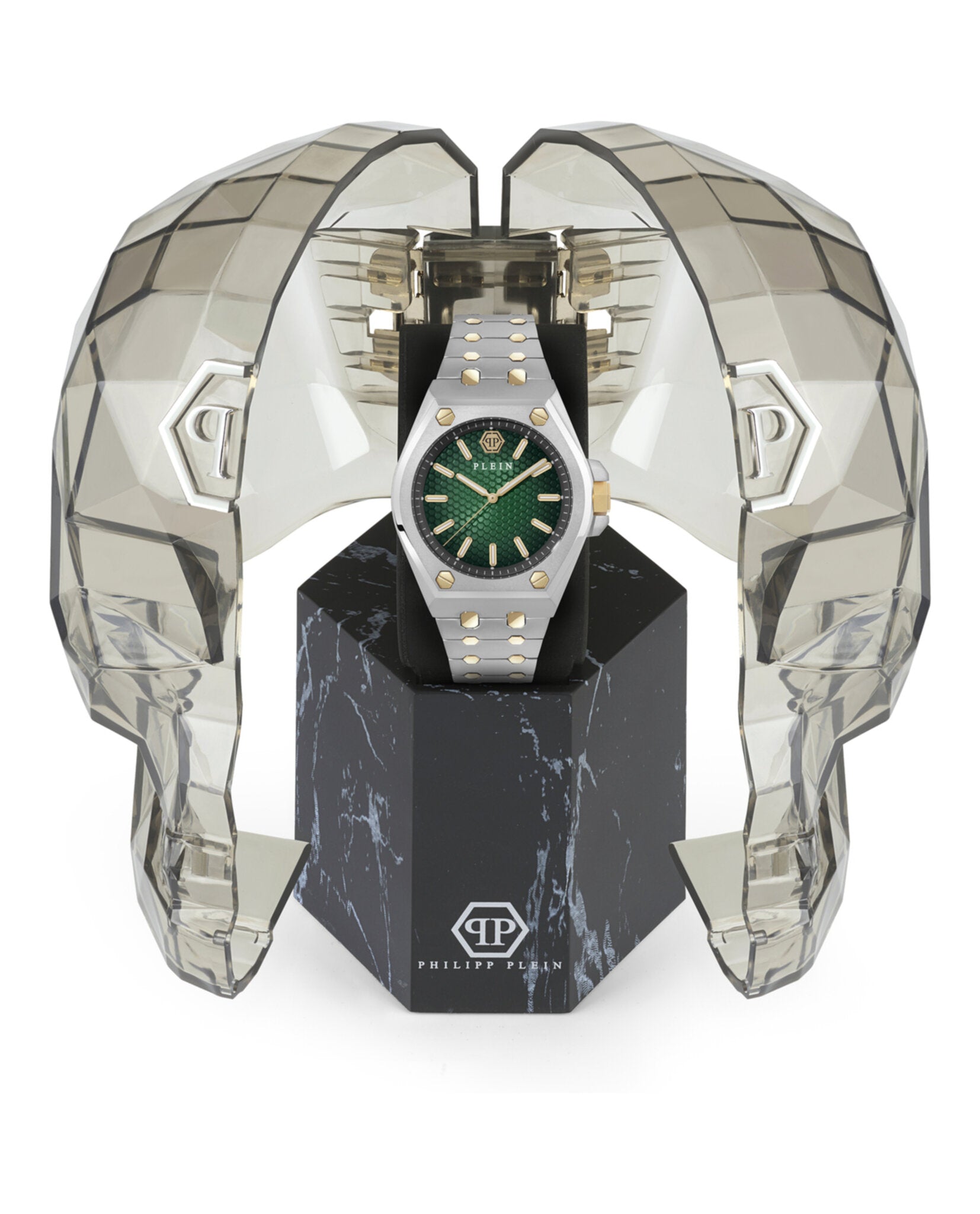 Philipp Plein Philipp Plein Mens  Two Tone 43mm Bracelet Fashion Watch
