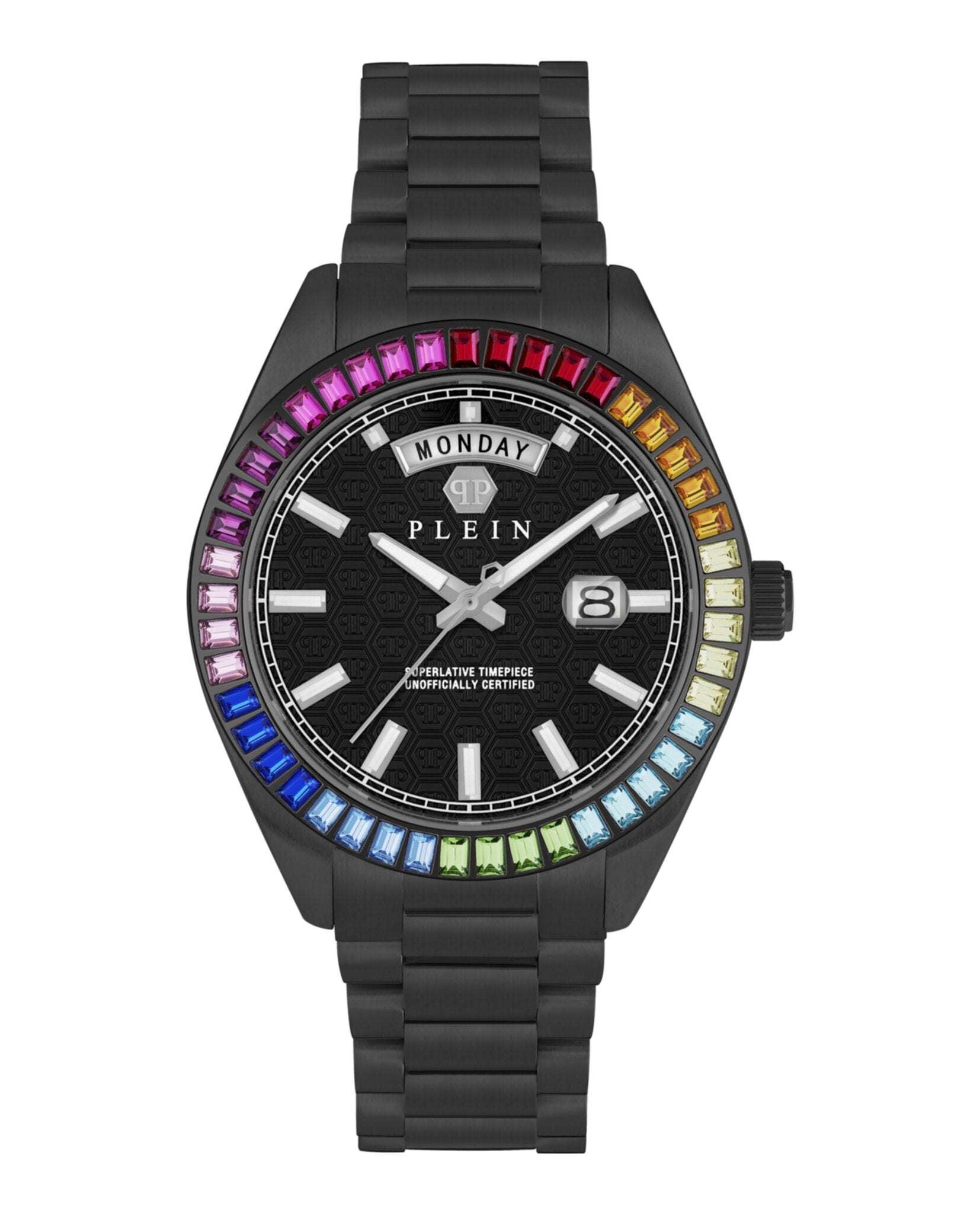 Philipp Plein Mens 45mm Strap Fashion Watch