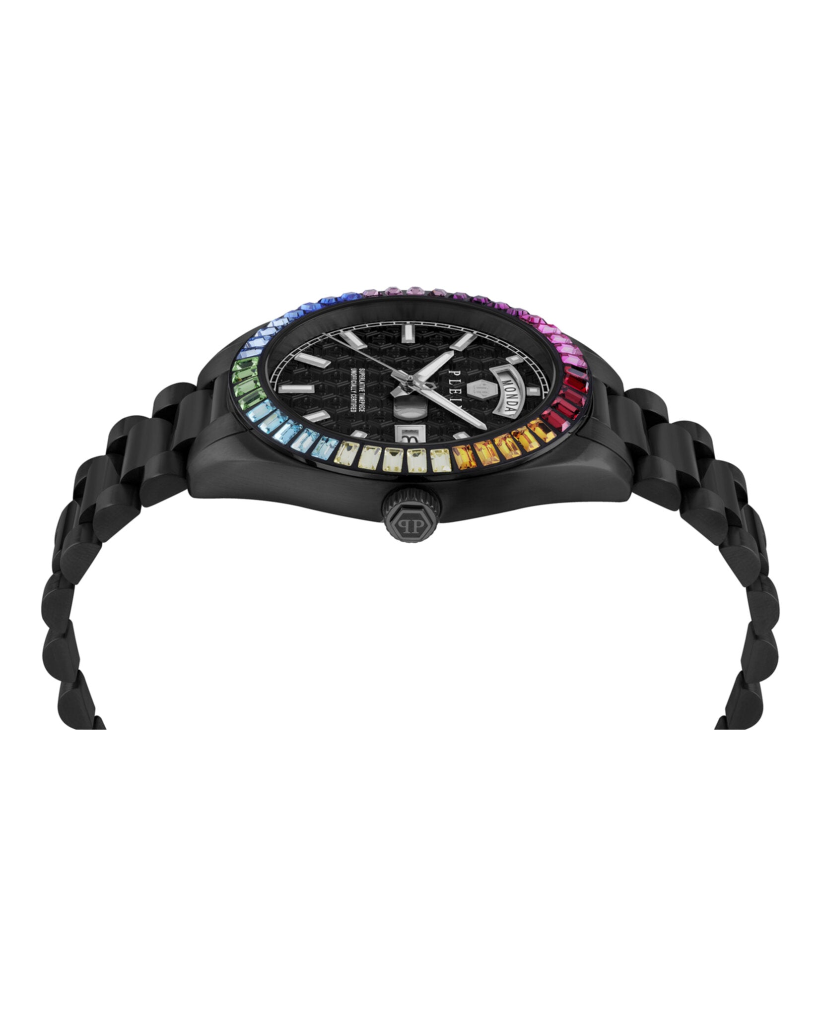 Philipp Plein Mens 45mm Strap Fashion Watch