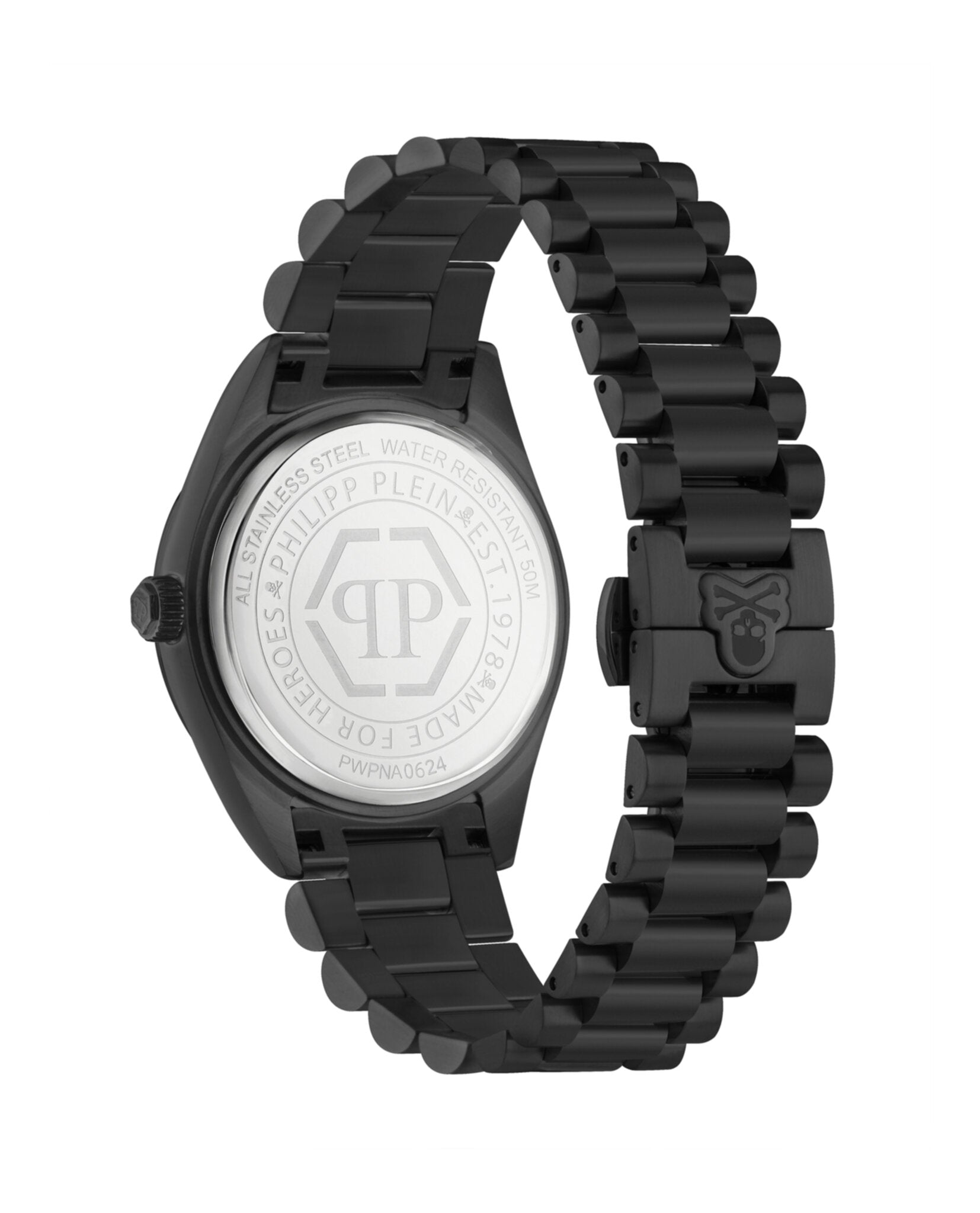 Philipp Plein Mens 45mm Strap Fashion Watch