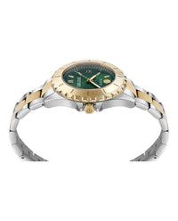 Philipp Plein Womens Two Tone 38mm Bracelet Fashion Watch