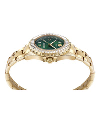 Philipp Plein Womens Gold 38mm Bracelet Fashion Watch