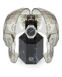 Philipp Plein Mens Two Tone 46mm Strap Fashion Watch