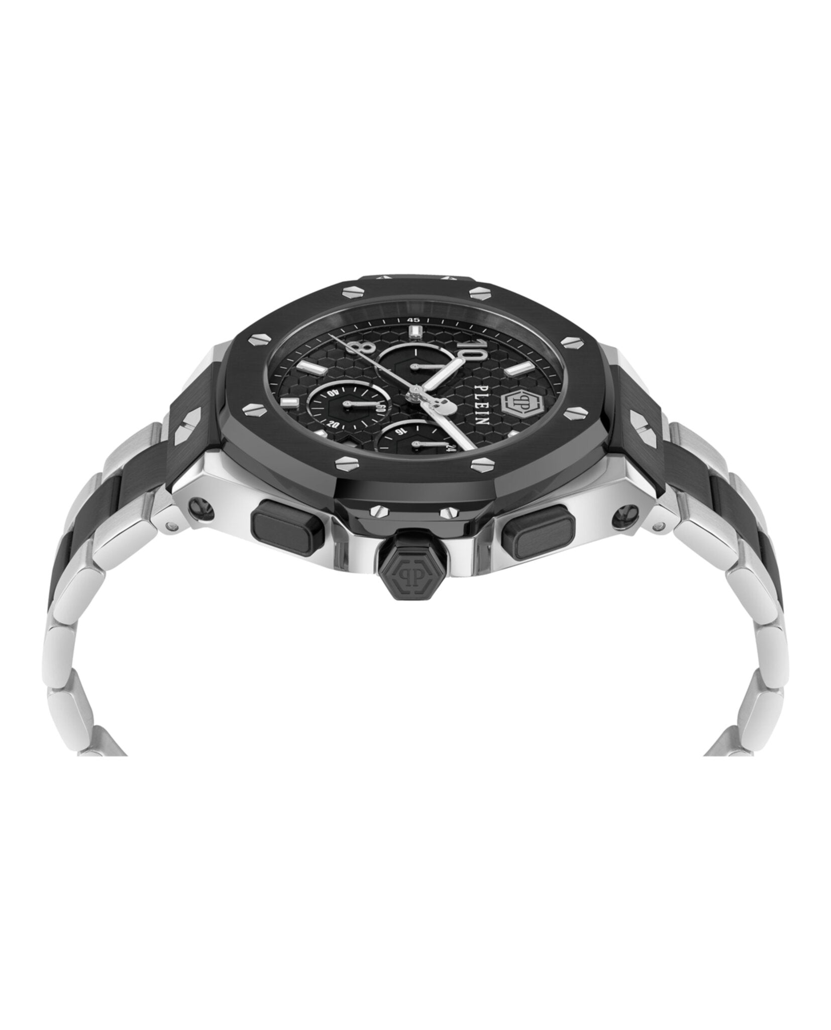 Philipp Plein Mens 46mm Strap Fashion Watch